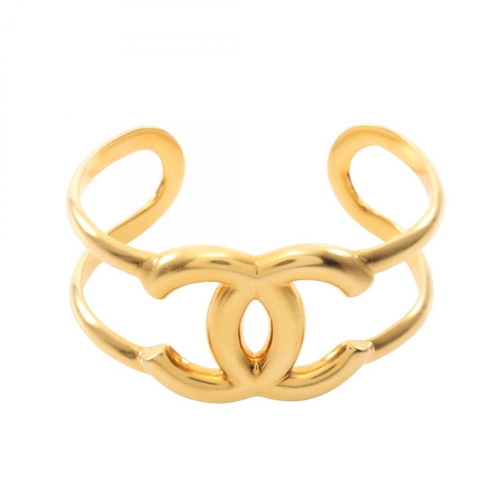 CHANEL Gold Logo Bracelet